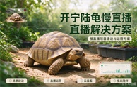 开宁陆龟养殖慢直播解决方案