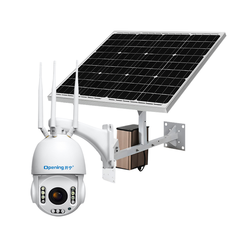 太阳能4G垃圾分类监控直播摄像机