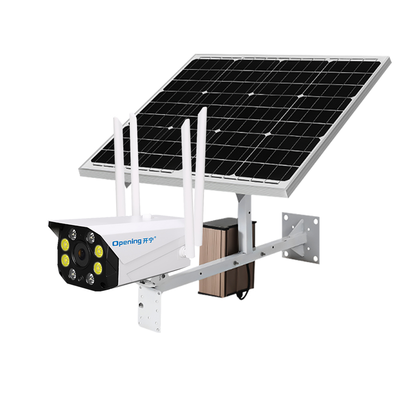 太阳能4G垃圾分类监控直播摄像机 