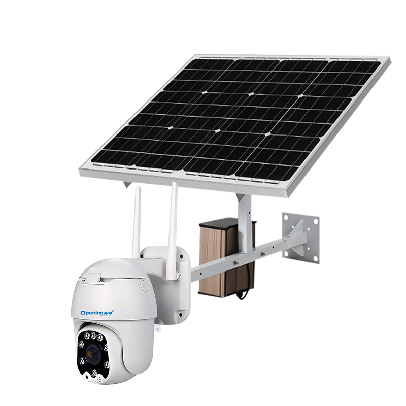 太阳能4G食品溯源监控直播专用摄像机