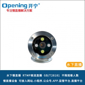 开宁4K全彩高清水下慢直播摄像机